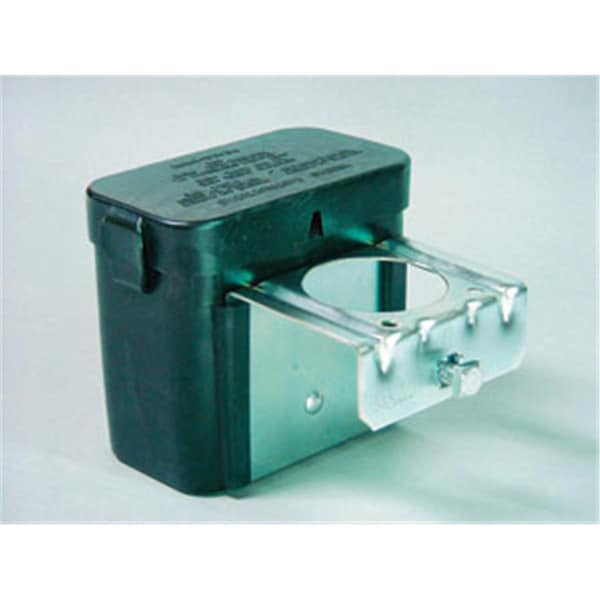 Geared2Golf Post Mount Battery Box Plastic With Partition For Shur-Set III, 6.50 x 6 x 5.50 in. GE54175 - main